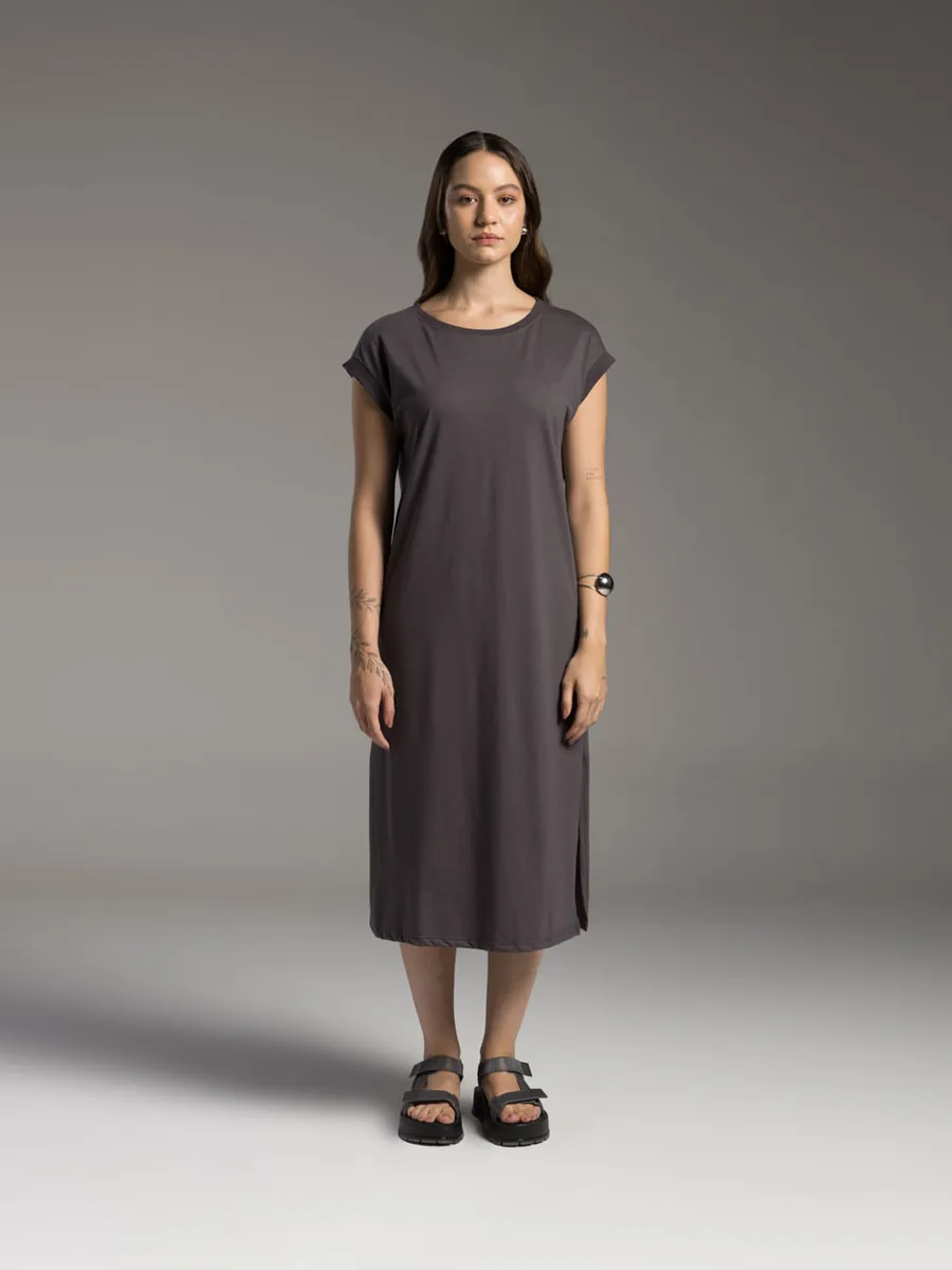 Basicamente, Vestido Midi Tech Air - BASICAMENTE