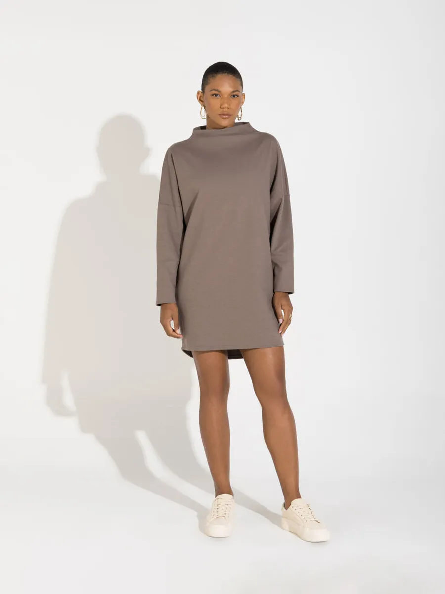 Basico.Com, Vestido Dense Algodão