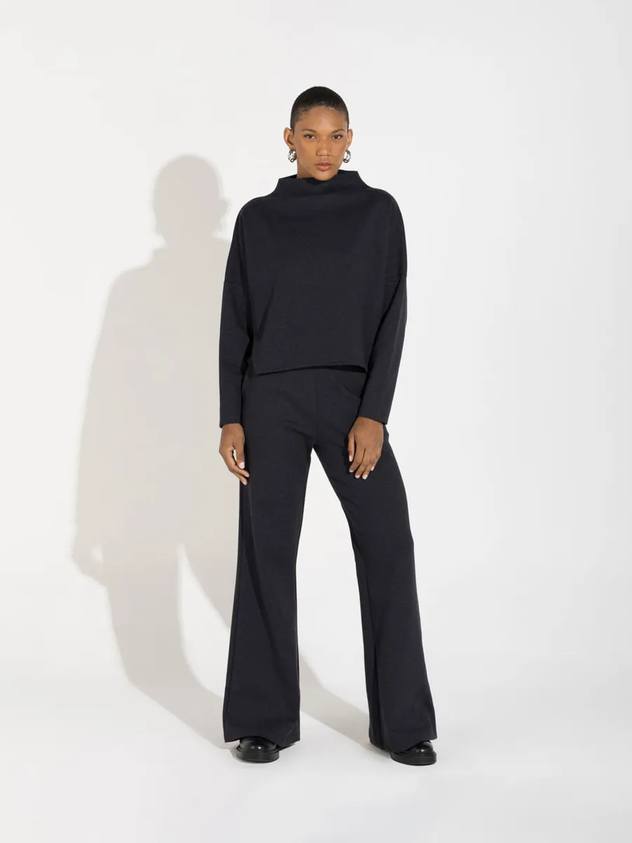 Basico.Com, Blusão Dense Algodão Feminino