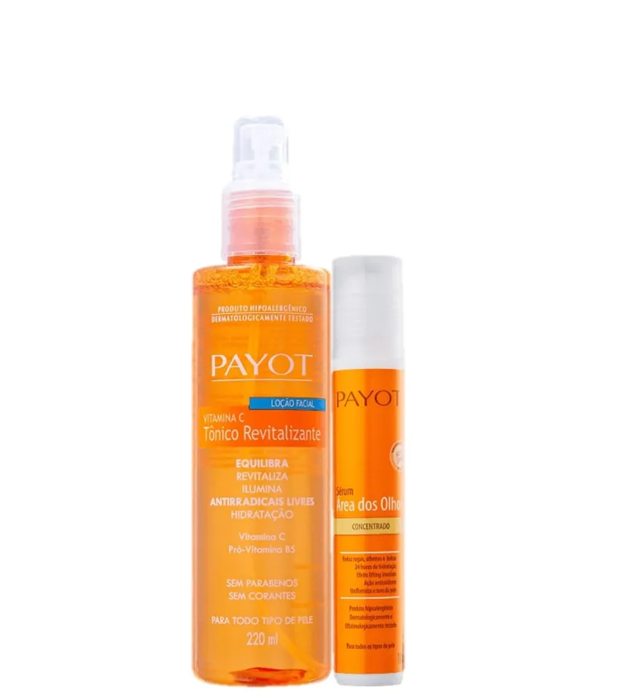 Payot, Kit Payot Vitamina C Controle da Oleosidade e Anti Idade