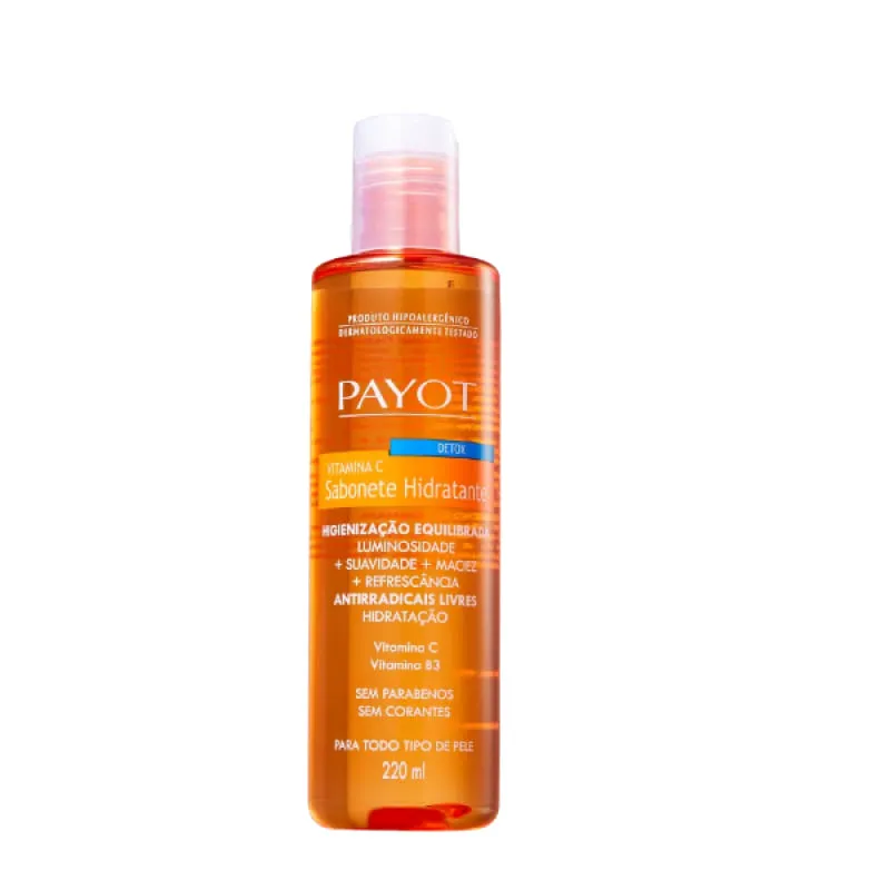 Payot, Payot Detox Vitamina C - Sabonete Líquido 220ml