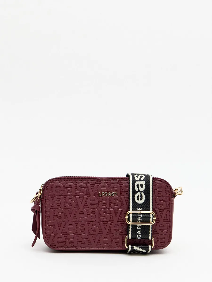 Sport Easy, Bolsa Crossbody Com Estampa De Alta Frequência Easy