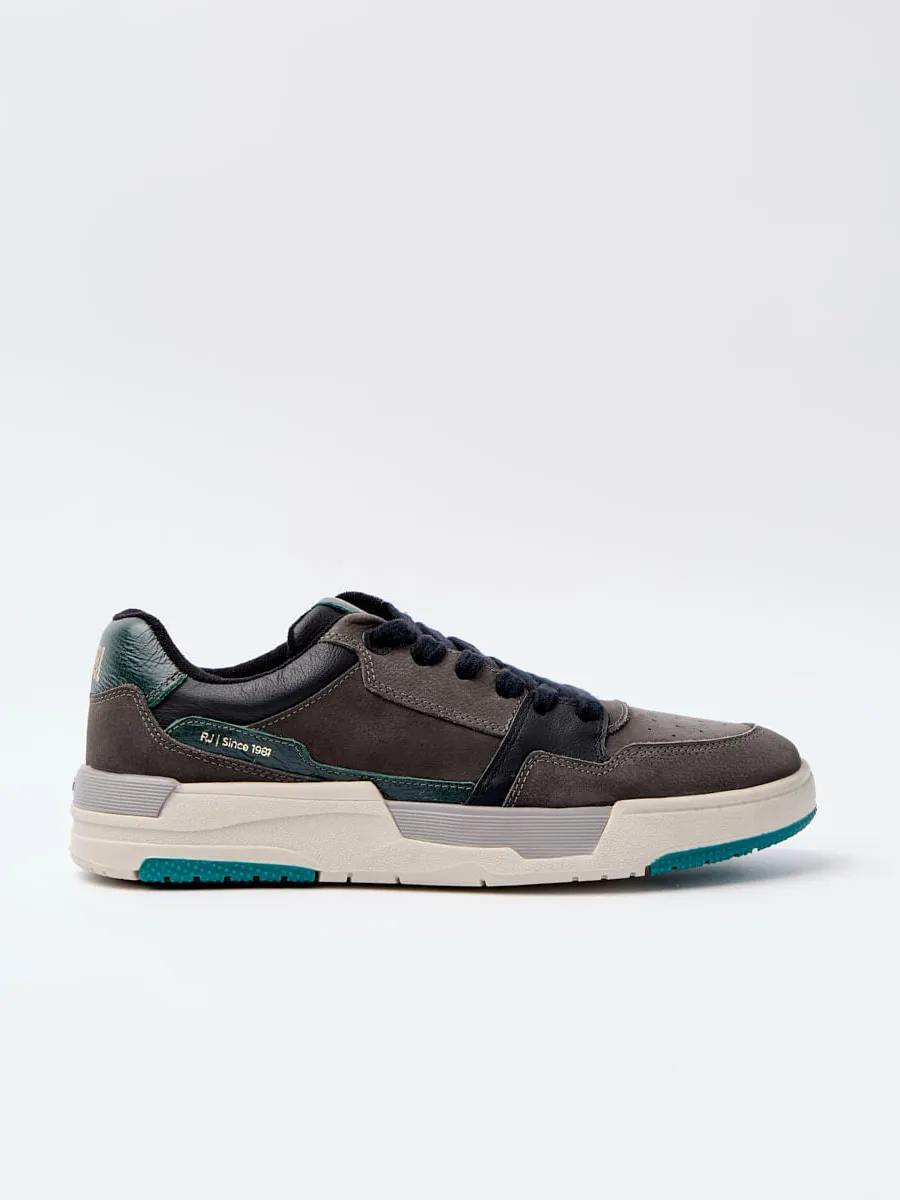 Mr. Cat, TÊNIS CASUAL 1981 TRAINERS COURO NOBUCK GRAFITE
