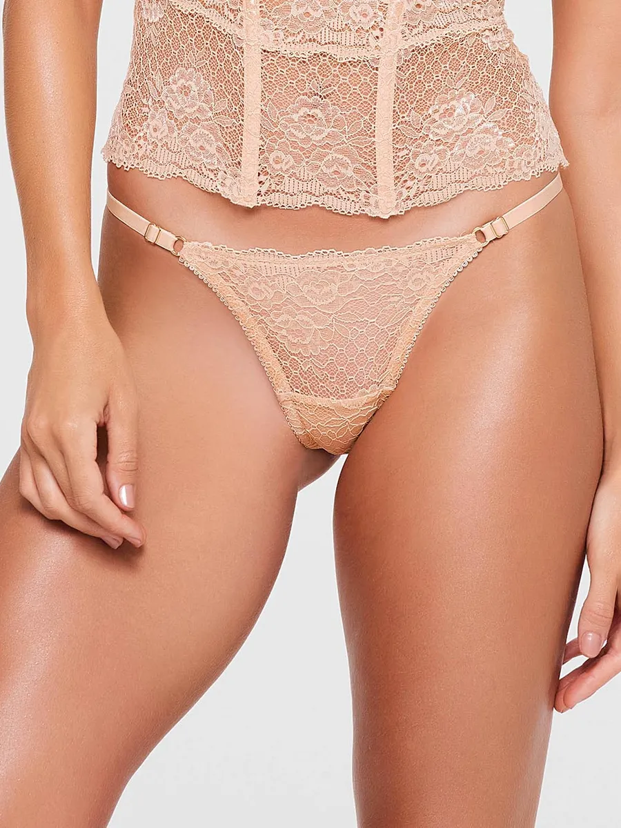 Valisere, Calcinha String Fio Champagne