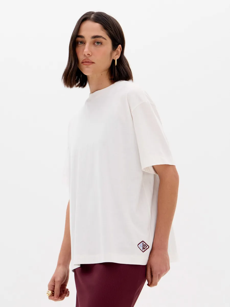 Sport Easy, T-shirt Manga Curta Bordado Lança Perfume Easy