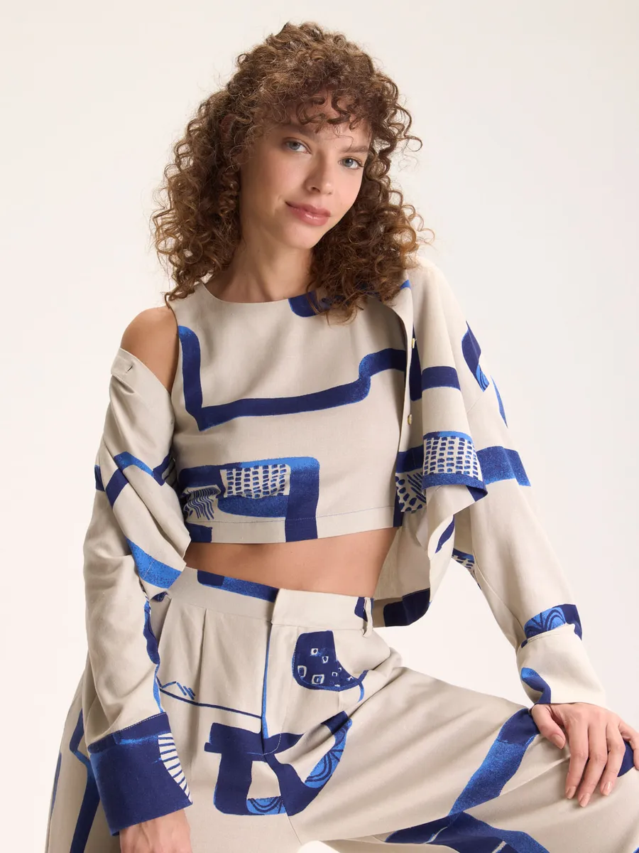 Blusa de grife em promoção