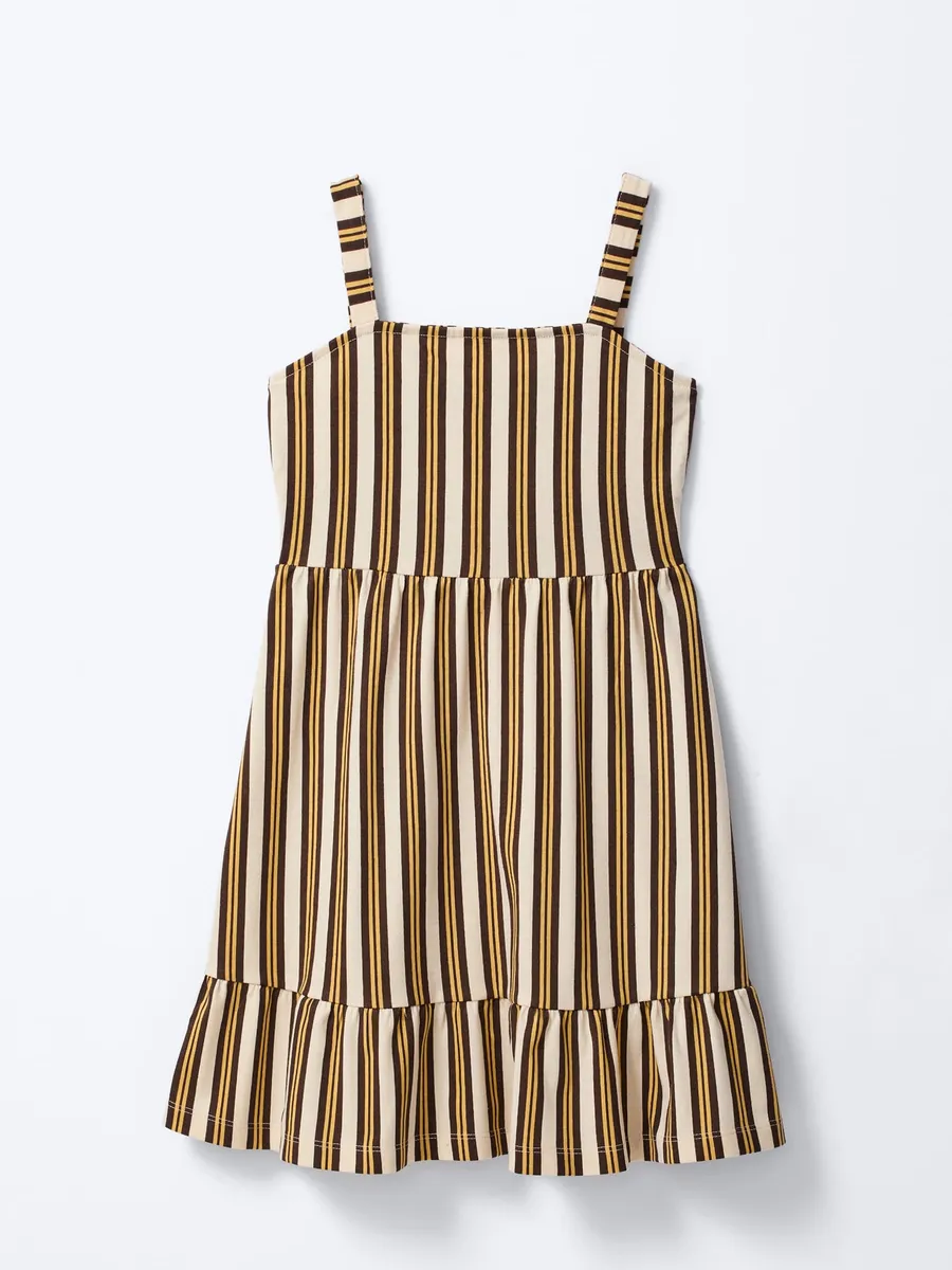 Hering Kids, Vestido Curto Infantil  Estampado - Creme