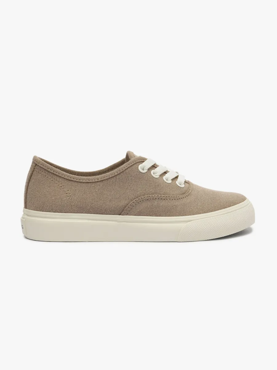Hering Shoes, Tênis Masculino Casual Lona - Bege