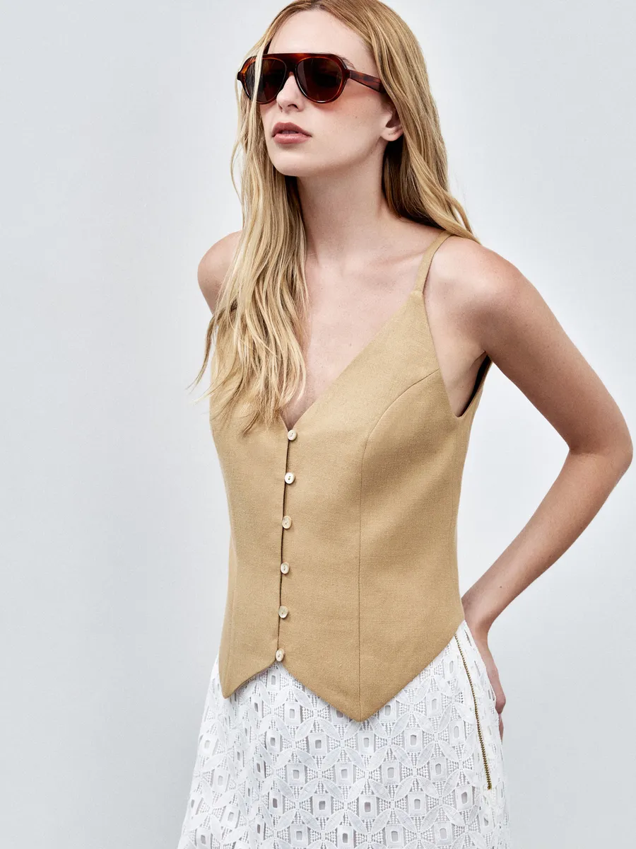 Blusa de grife em promoção