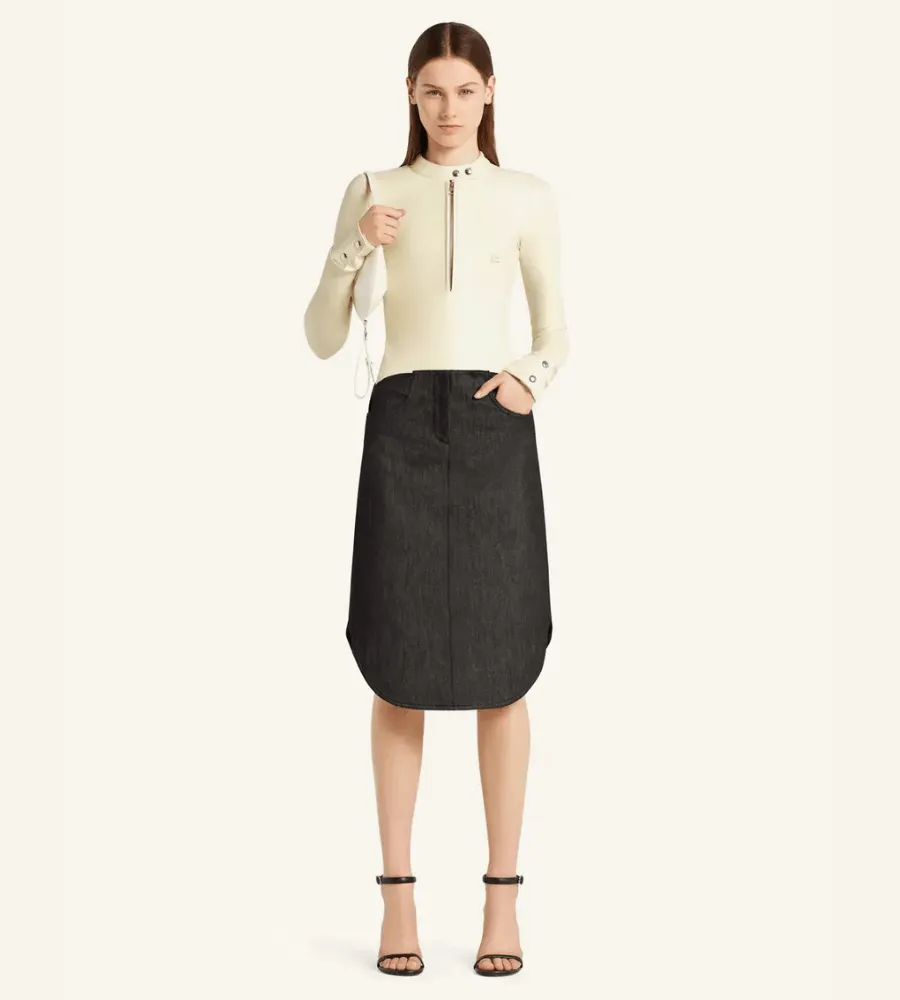 Courrèges, Body Biker Zipped  Courrèges