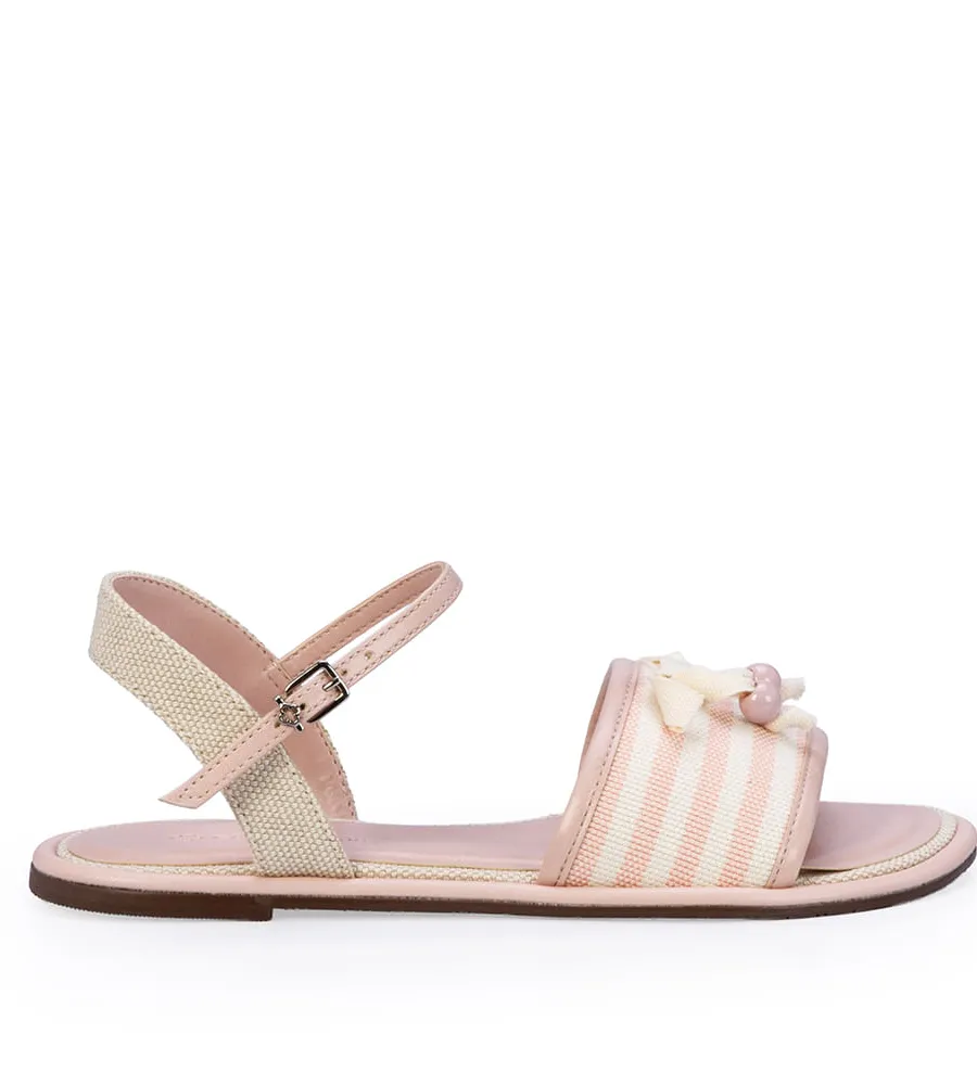 Capodarte, Sandália Infantil Rosa Peônia
