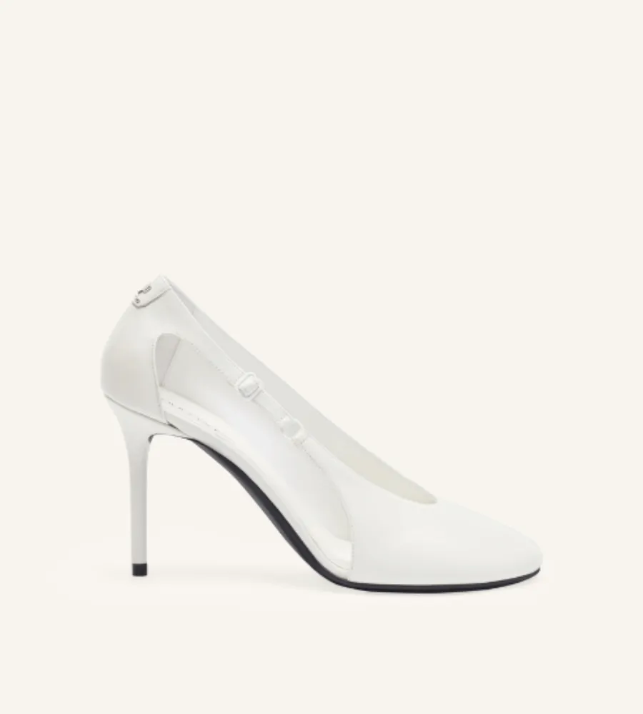 Courrèges, Scarpin  Oblique Strap Courrèges