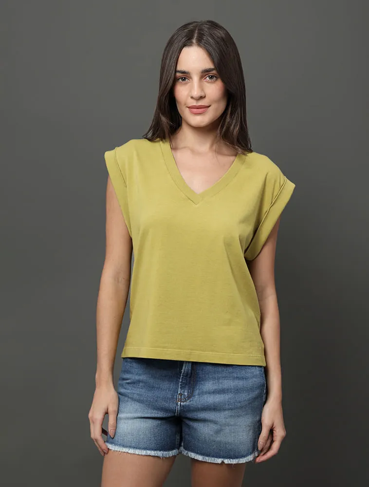 Calvin Klein Jeans, Blusa Feminina Malha Rugby Calvin Klein Jeans -
