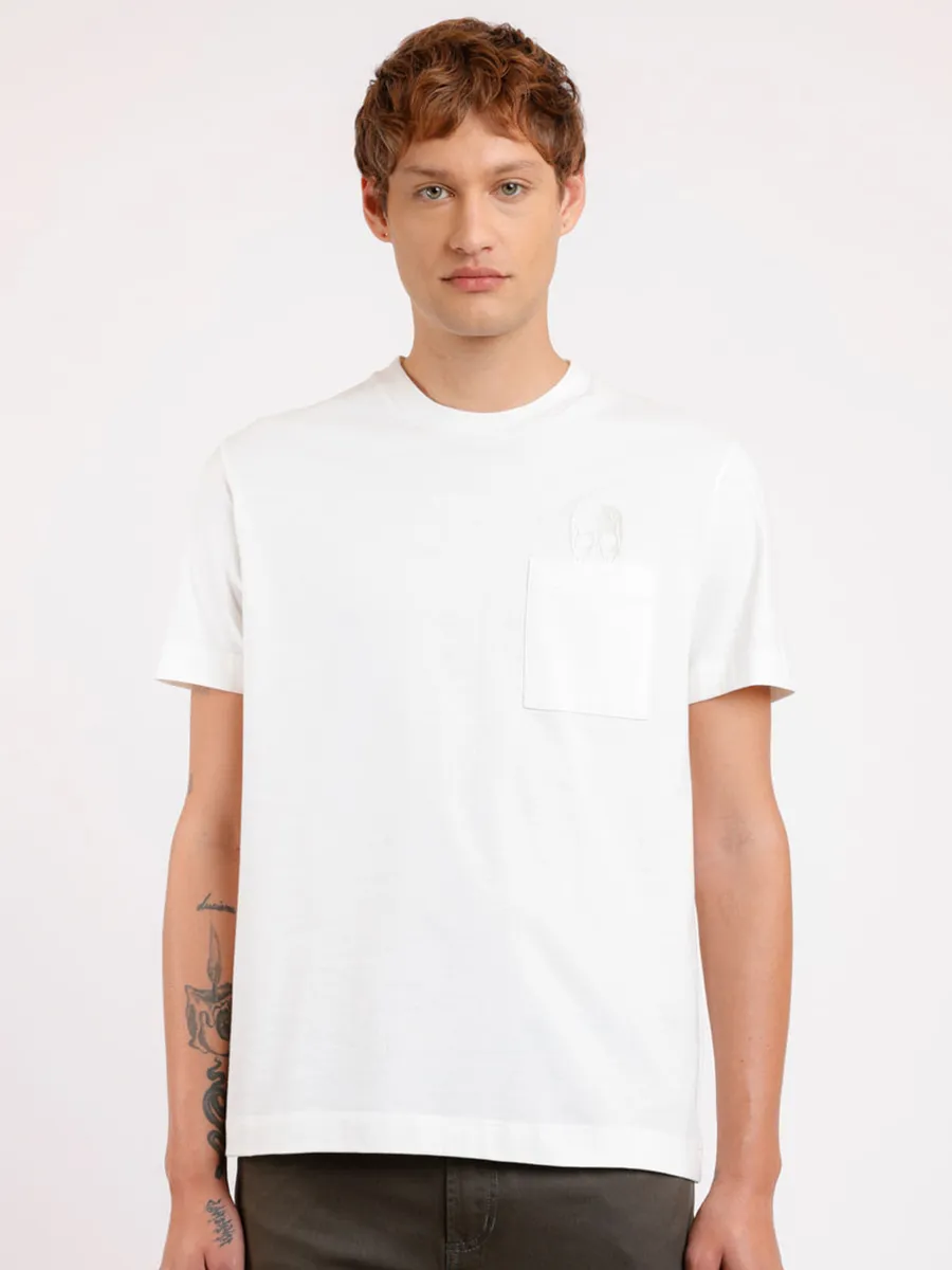 Aramis, Camiseta Bordado Caveira Branco