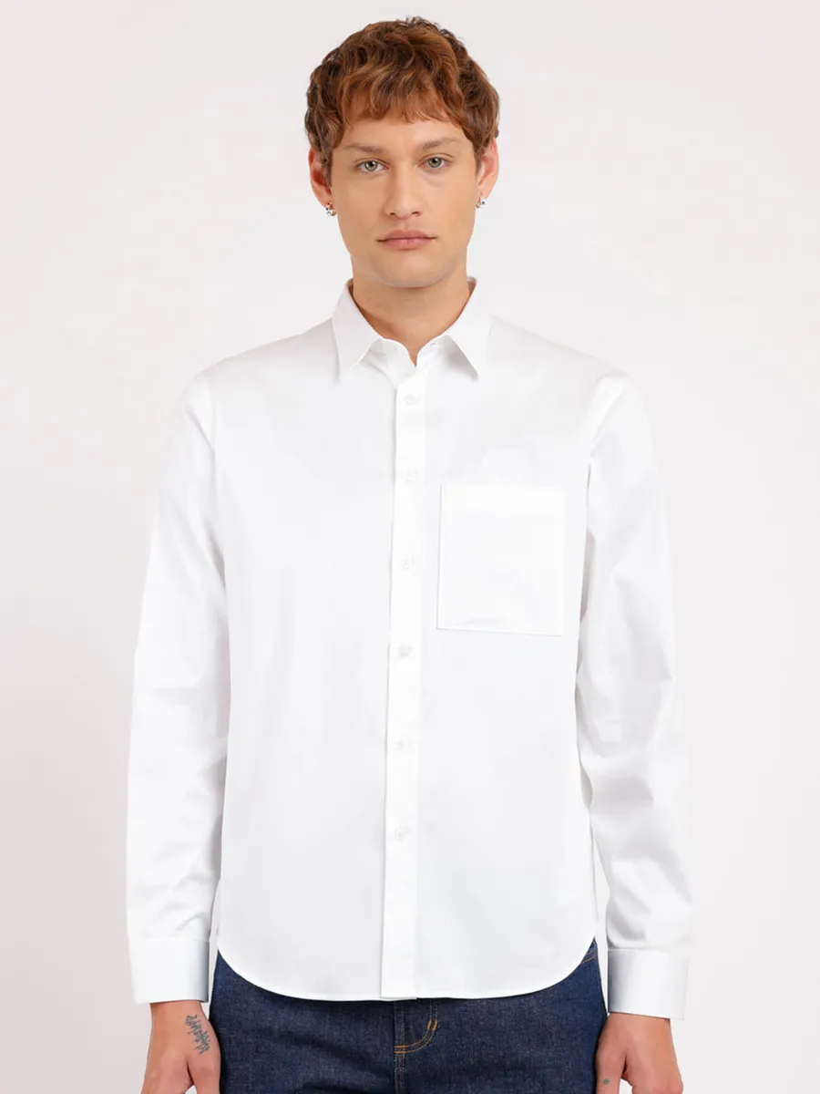 Aramis, Camisa Manga Longa Regular Collab Alexandre Herchcovitch Branco