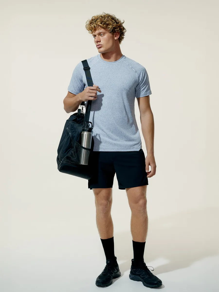 Hering Sports, Shorts Esportivo Masculino Runner Com Bolso Traseiro - Preto