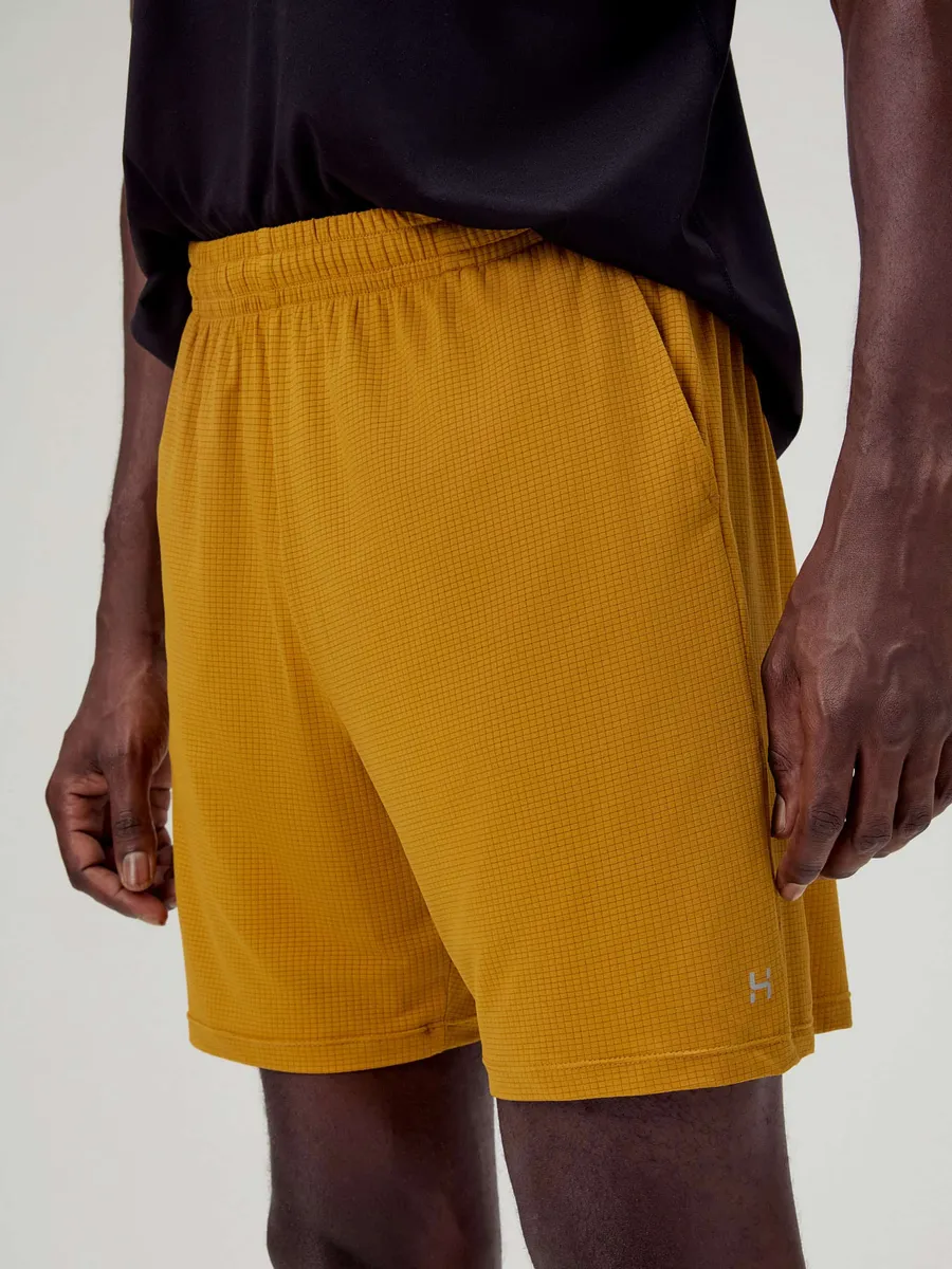 Hering Sports, Bermuda Esportiva Masculina Texturizada - Amarelo