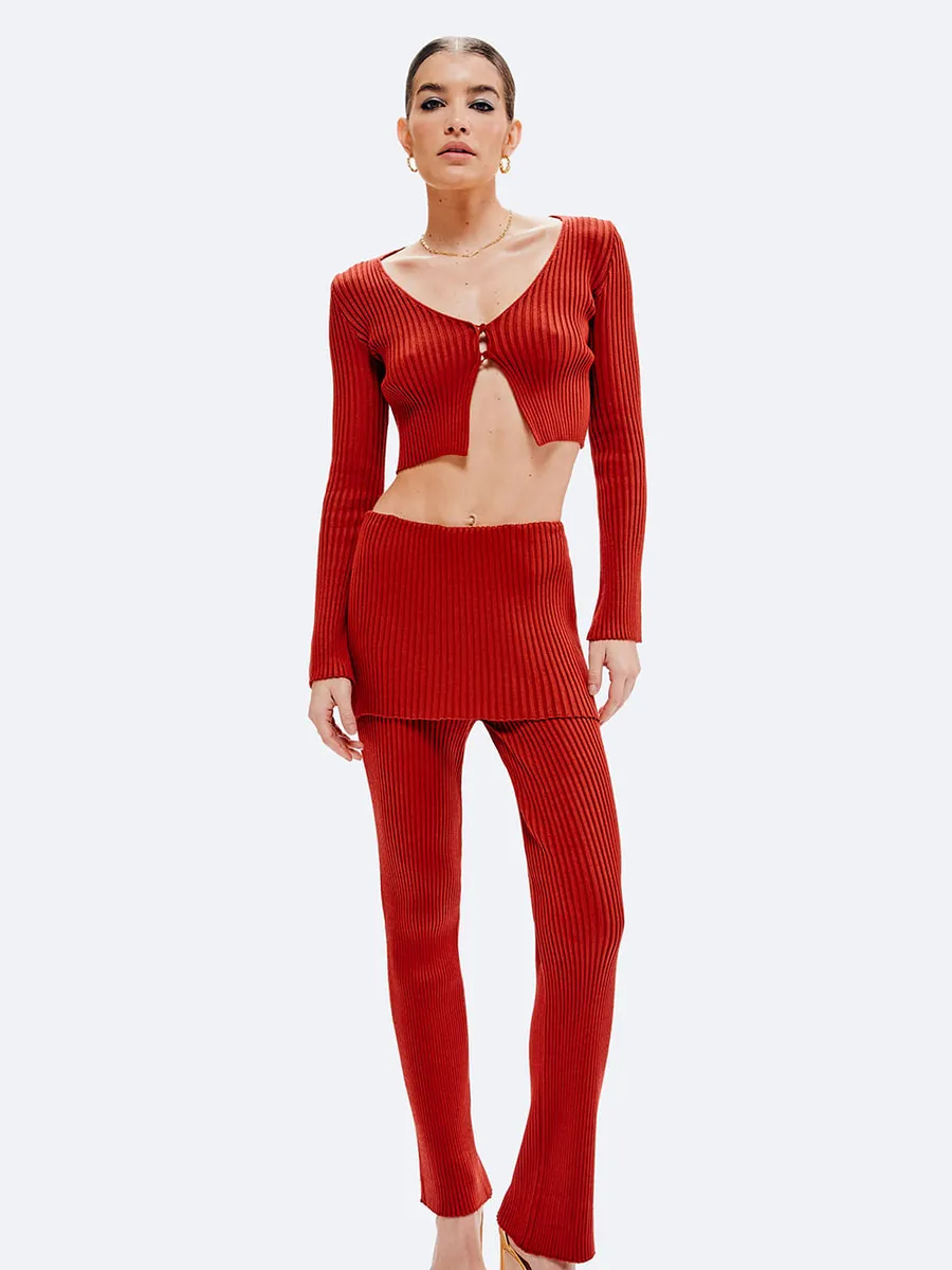 NV, Calça Tricot Jenny