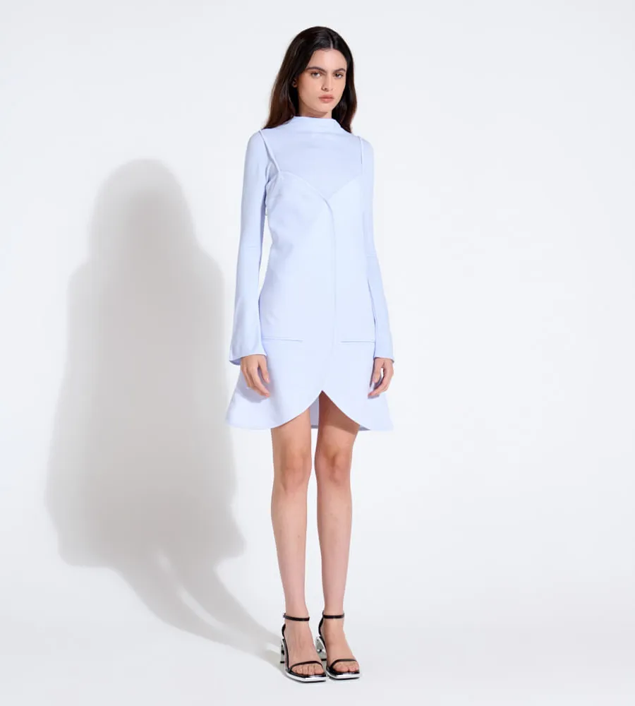 Courrèges, Mini Vestido Ellipse Alfaiataria Courrèges