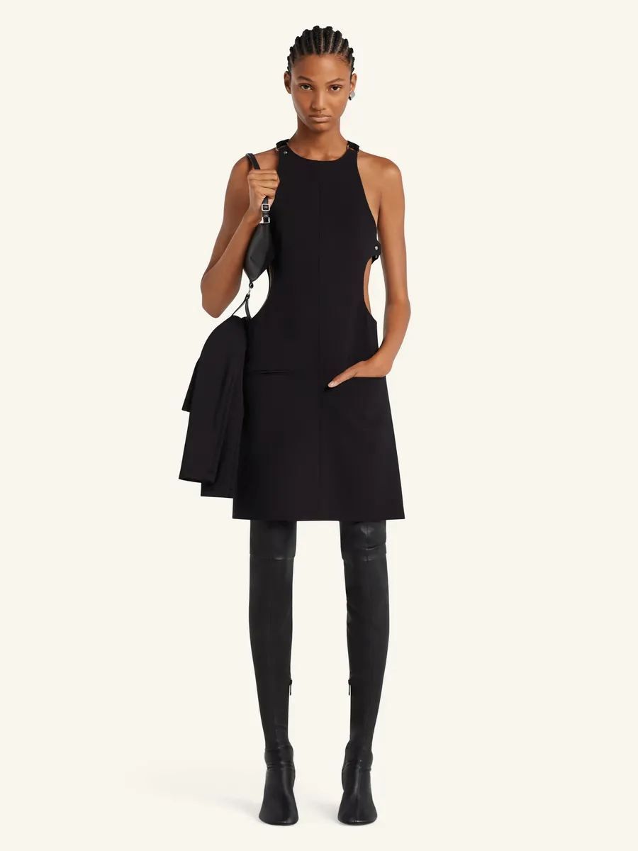 Courrèges, Vestido Cut-Out Tailored A-Line Courrèges
