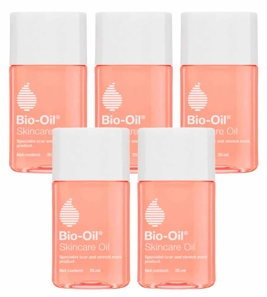 Bio-Oil, Bio-Oil Tratamento Antiestrias Kit com 5 Unidades de 25ml