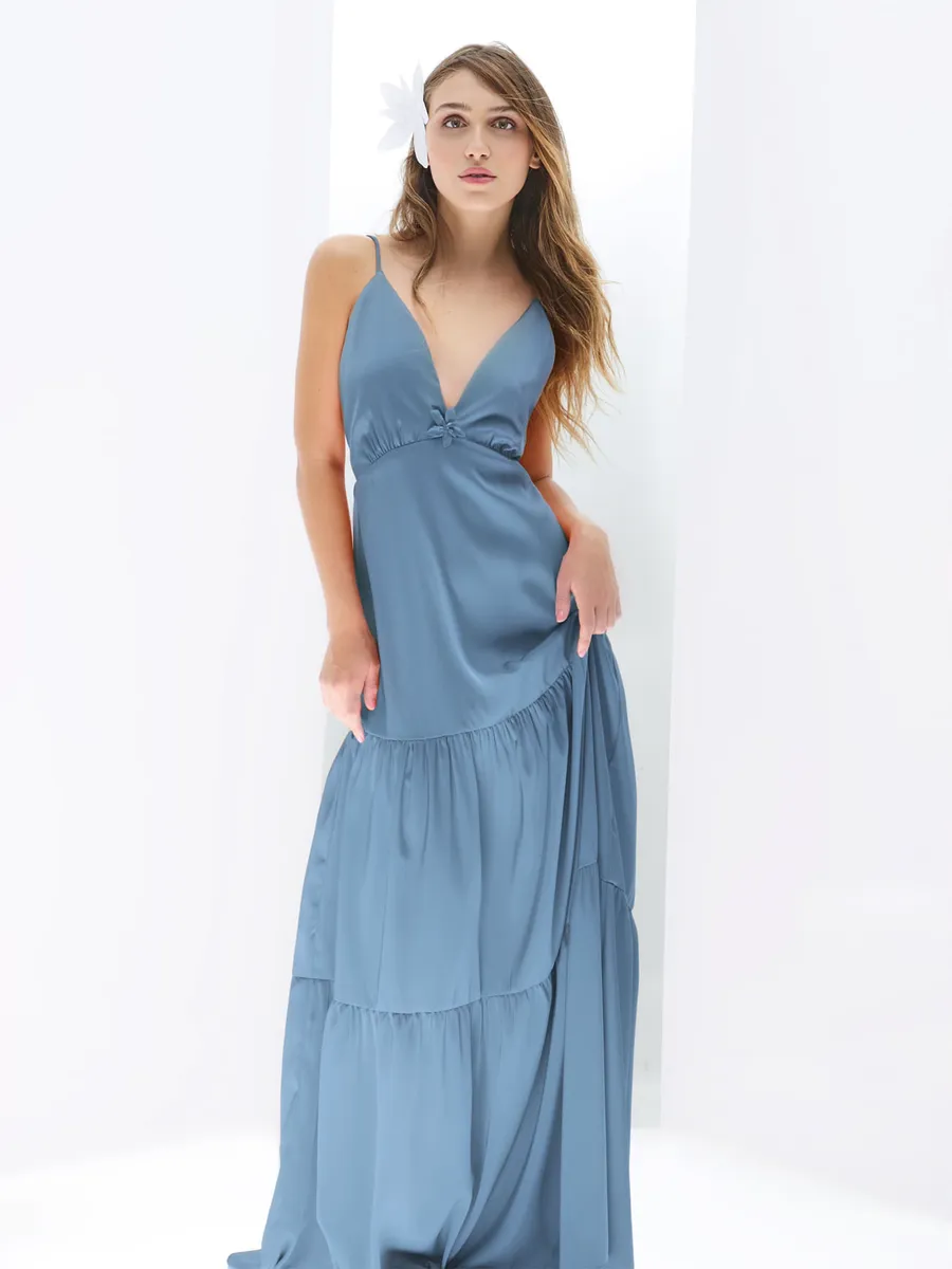 Carol Bassi, Vestido Sofia Azul
