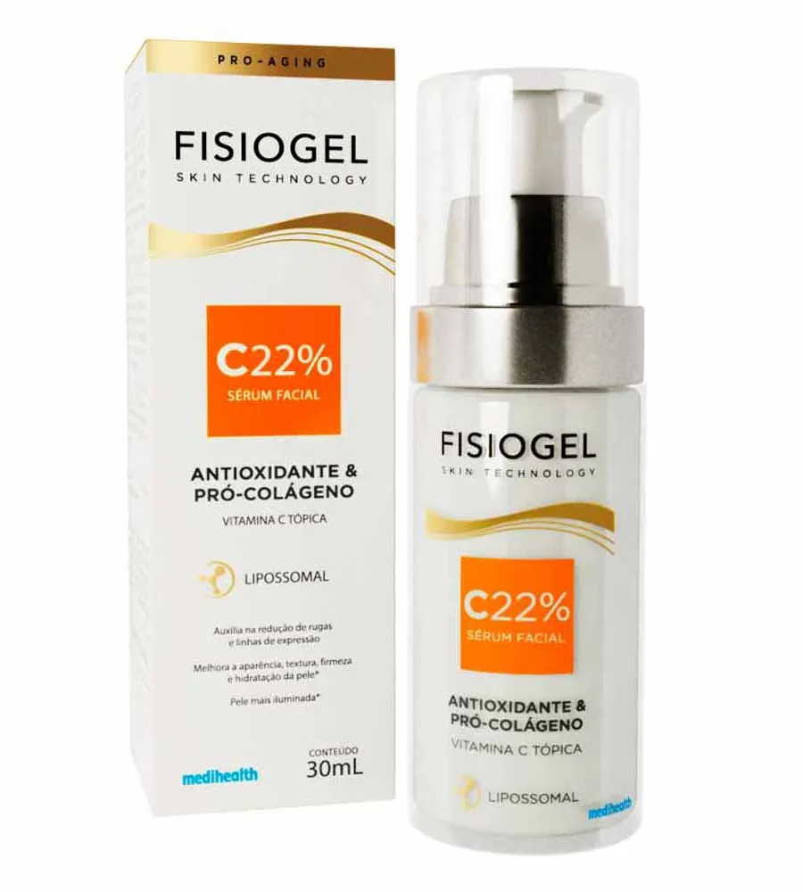 Fisiogel, Sérum Facial Antioxidante Fisiogel C 22%